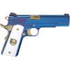Iver Johnson Eagle Ultramarine 1911 45 ACP, 5" Barrel, 8 rnd - Ultramarine PVD [MPN:EAGLEULTRAMARINE]