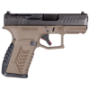Derya Arms DY9Z 9mm, 3.5" Barrel, Optic Ready, 15 rnd - FDE/Black [MPN:DY9Z.TTBB.TR]