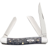 Case Knives Pocket Worn Gray Bone Crandall Jig Med Stockman