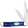 Case Knives Blue Pearl Kirinite Smooth Peanut