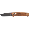 Cobratec Legacy Bar Lock 3" Zebrawood/black Tanto D2 Blade