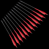 Barnett Outdoors Bar50038 Demun Hyperbolt 3 Fletch 12pk