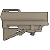 Dpms Panther Arms Dp51655164875 Car15 Style Adj Pstl Brace Fde