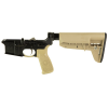 BCM Complete Lower Receiver, AR-15, Multi Caliber, Factory Cosmetic Blem - FDE [MPN:BCMLRG-RMS-STK-MOD-2-S]