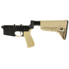 BCM Complete Lower Receiver, AR-15, Multi Caliber, Factory Cosmetic Blem - FDE [MPN:BCMLRG-RMS-STK-MOD-0-S]