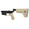 BCM Complete Lower Receiver, AR-15, Multi Caliber, Factory Cosmetic Blem - FDE [MPN:BCMLRG-STK-MOD-1-SPMD-]