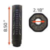 Lancer Lch5 Carbon Fiber Suppressor Cover 8.5" 2.18"