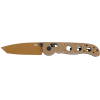 Crkt M1602xd 3.5" Plain Edge Tanto Point Desert Tan