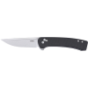 Crkt Q Compact 3.05" Plain Edge Black Stnwsh Crossbar