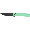 Crkt Q Compact 3.05" Plain Edge Aqua Crossbar Lock