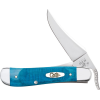 Case Knives Caribbean Blue Bone Sawcut Jig Russlock