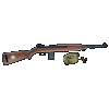 Chiappa M1-22 Commemorative Edition .22 LR, 18" Barrel, 10 rnd - Walnut/Blued [MPN:500279]
