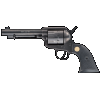 Chiappa SAA 1873 .22 LR, 5.5" Barrel, 10 rnd - Black [MPN:CF340160]