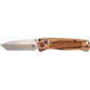 Cobratec Legacy Bar Lock 3" Zebrawood/satin Tanto D2 Blade