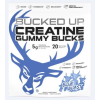 Bucked Up Creatine Gummies Blue Blast 20 Servings