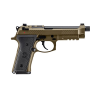 Beretta M9A4 9mm, 5.1" Threaded Barrel, Optic Ready, 10 rnd - Overlanding Bronze [MPN:JS92M9A4GBRZ10]