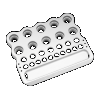 Area 419 Firearms 419dieblock78 Die Storage Block 7/8