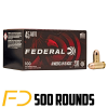 Federal American Eagle .45 ACP, 230gr, FMJ - 500 Rounds [MPN: AE45A100] - Free Shipping