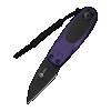 Alledge International Civivi C250543 Purr 1.83 Prpl/blk G10
