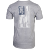 Browning Ss Tshirt Legacy Flag Hthr Gray Large