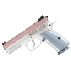 CZ Shadow 2 Compact 9mm, 4" Barrel, Optic Ready, 15 rnd - Silver/Rose [MPN:86158]