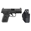 Fn Reflex MRD 9mm, 3.3" Barrel, RFX-11 Green Dot, Holster, 10 rnd - Black [MPN:66102357]