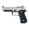 Langdon Tactical Beretta 92 Elite 9mm, 4.7" Barrel, Optic Ready, 18 rnd - Stainless/Black [MPN:92E2CBRR]