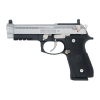 Langdon Tactical Beretta 92 Elite 9mm, 4.7" Barrel, Optic Ready, 18 rnd - Stainless/Black [MPN:92E2TJNRR]