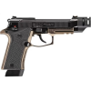 Beretta 80X Cheetah Tactical .380 ACP, 4.4" Barrel, Optic Ready, 15 rnd - Bronze/Black [MPN:J80XTACLED15]