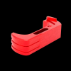 Cross Armory Extended Magazine Catch for Glock 17/19/22 Gen 4 And 5 Aluminum Red