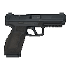 Langdon Tactical HK VP9A1F 9mm, 4.53" Barrel, Optic Ready, 17 rnd - Black [MPN:VP9A1FHPRDMWC]