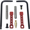 Kns Pin Kit Non-rotating - Gen St Ar15/m16 .154 Red