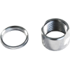 Je Thread Protector Ar10 - 308/762 5/8x24 Tpi Silver