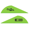 Bohning Blazer Vanes - 2" Solid Neon Green 100pk