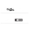 Bohning Blazer Vanes - 2" Solid White 36pk