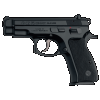 CZ 75 Compact 9mm Luger 3.80" 14+1 Black Black Steel Slide Black Polymer Grip