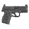 FN 66100571 509C MRD 9mm Luger 3.70" 15+1,12+1 Black Black Steel Slide Black Interchangeable Backstrap Grip