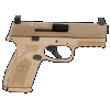 FNM 509MRD 9MM DA 15RD FDE