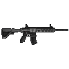 HK, HK416, 22LR, Semi-automatic, AR-15, 16.1" Threaded Barrel, 1/2X28 Threads, Black, Synthetic Stock, Right Hand, 1 Mag, 10Rd