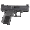 Canik HG5643N TP9 Elite Subcompact 9mm Luger 3.60" 15+1,12+1 Black Frame Black Nitride Steel Slide Black Interchangeable Backstrap Grip