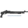 Iver Johnson Pump 12ga. 3" - 18"cyl Blued Qd 2pc. Pg Stock