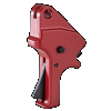 Apex Tactical Specialties Forward Set, Apex 100153 Flat Faced Fwd Set Trig Kit Mp 2.0 Red