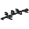 Big Sky Racks Sky Bar, Bsky Sbr2g Sky-bar 2gun Mounting Sys