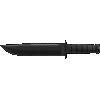 KA-BAR Big Brother Fixed 9.3 in Black Blade Kraton Handle
