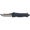 Cobra Tec Knives Llc Ctk-1, Cobra Mnyctk1mdns Med Ctk1 Nypd Drop Blue