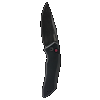 Kershaw Launch, Ker 7100bw Launch 1 Blackwash/alum