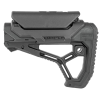 F.a.b. Defense Buttstock Ar-15 - /m4 Black Adj Cheek Piece