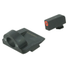 Ameriglo Sight Set for Glock Green Tritium Front Dot with Orange Outline Rear Dots