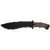 Kershaw Camp Knife 10.0 in Black Plain Tan Polymer Handle