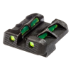 Hi-Viz Glock Rear Sight for 9mm - 40 and 357 Sig